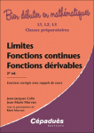 Limites, fonctions continues, fonctions dérivables vignette