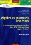 Algèbre et géométrie avec Maple vignette