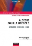 Algèbre pour la licence 3 vignette